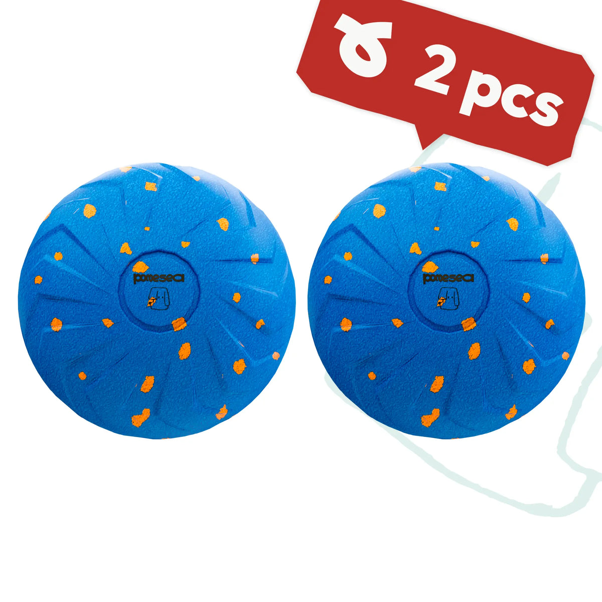 3.2-Inch Diameter Rechargeable 3-In-1 Dog Ball Toy with Motion Sensor - 3 Switchable Modes (Normal, Self-Moving, Bouncing, Rotating), E-TPU, Gentle, Eco-Friendly, Fast Charging, Waterproof, Safe, Rinse-Clean Outer Shell, 35Lb Capacity, Boredom Reducer