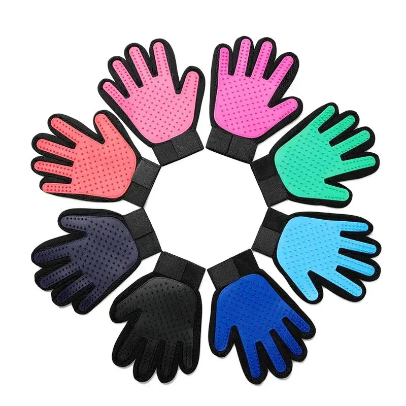 Fur-Real Clean Silicone Pet Grooming Gloves